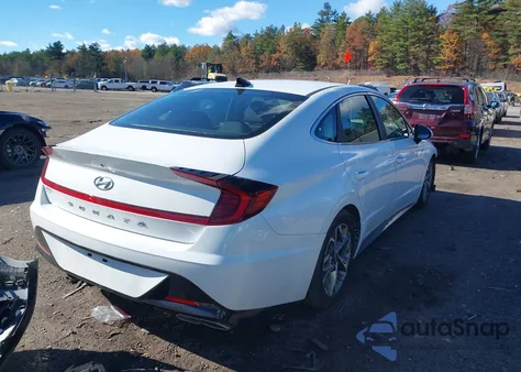 2021 Hyundai Sonata Sel z USA, uszkodzony, nr VIN 5NPEL4JA2MH100752